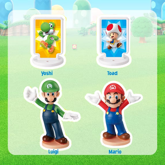 Epoch Games Super Mario Piranha Plant Escape!, Tabletop Skill and Action Game with Collectible Super Mario Action Figures, Ages 4+ Fashions for Home