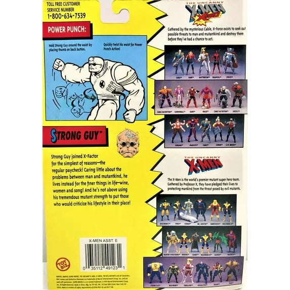 Marvel The Uncanny X-Men Strong Guy Action Figure Fashions for Home