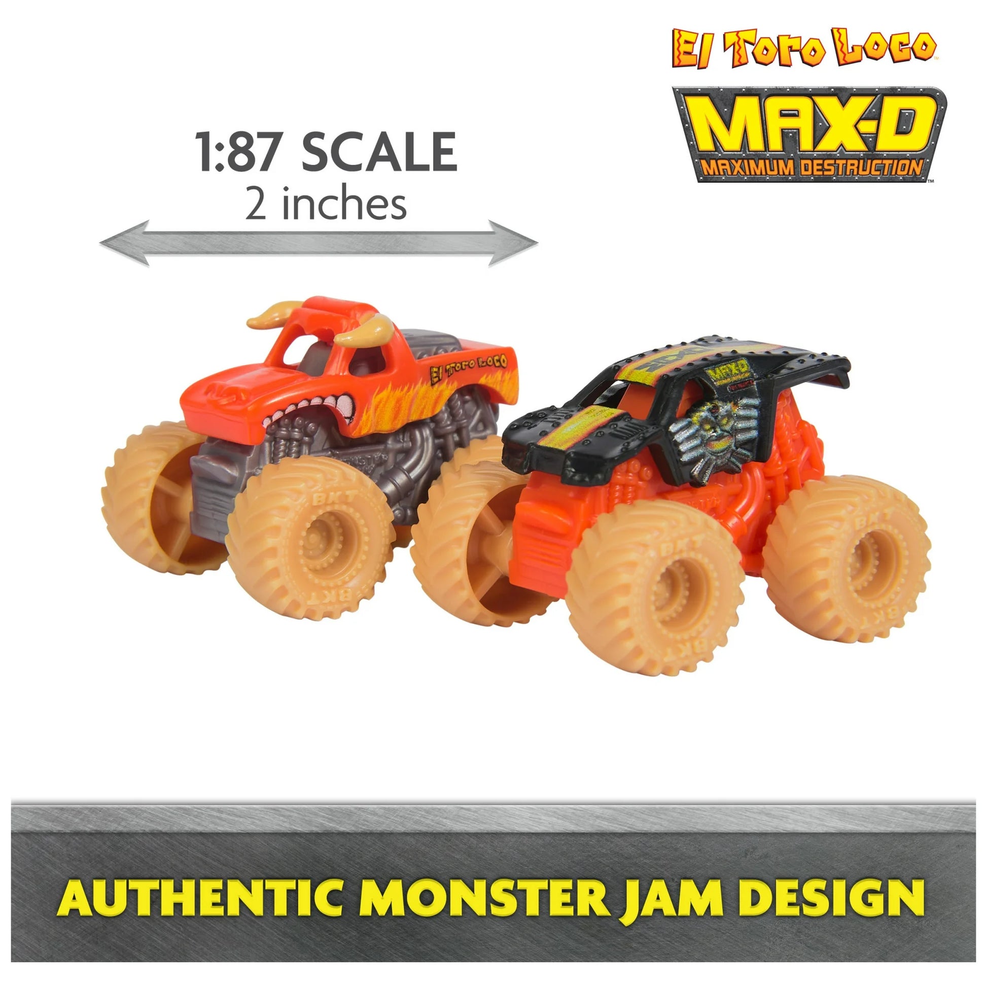 Monster Jam, El Toro Loco Venom Velocity Scorpion Playset, for Ages 3 and up (New) Fashions for Home