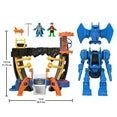 Imaginext DC Super Friends Batman Playset, Command Center with 10-inch Robot, Toddler Toys Ages 3+