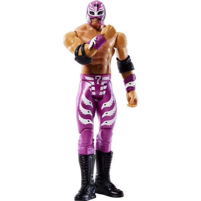 WWE Rey Mysterio Action Figure, 6-Inch Collectible For Ages 6 Years Old & Up