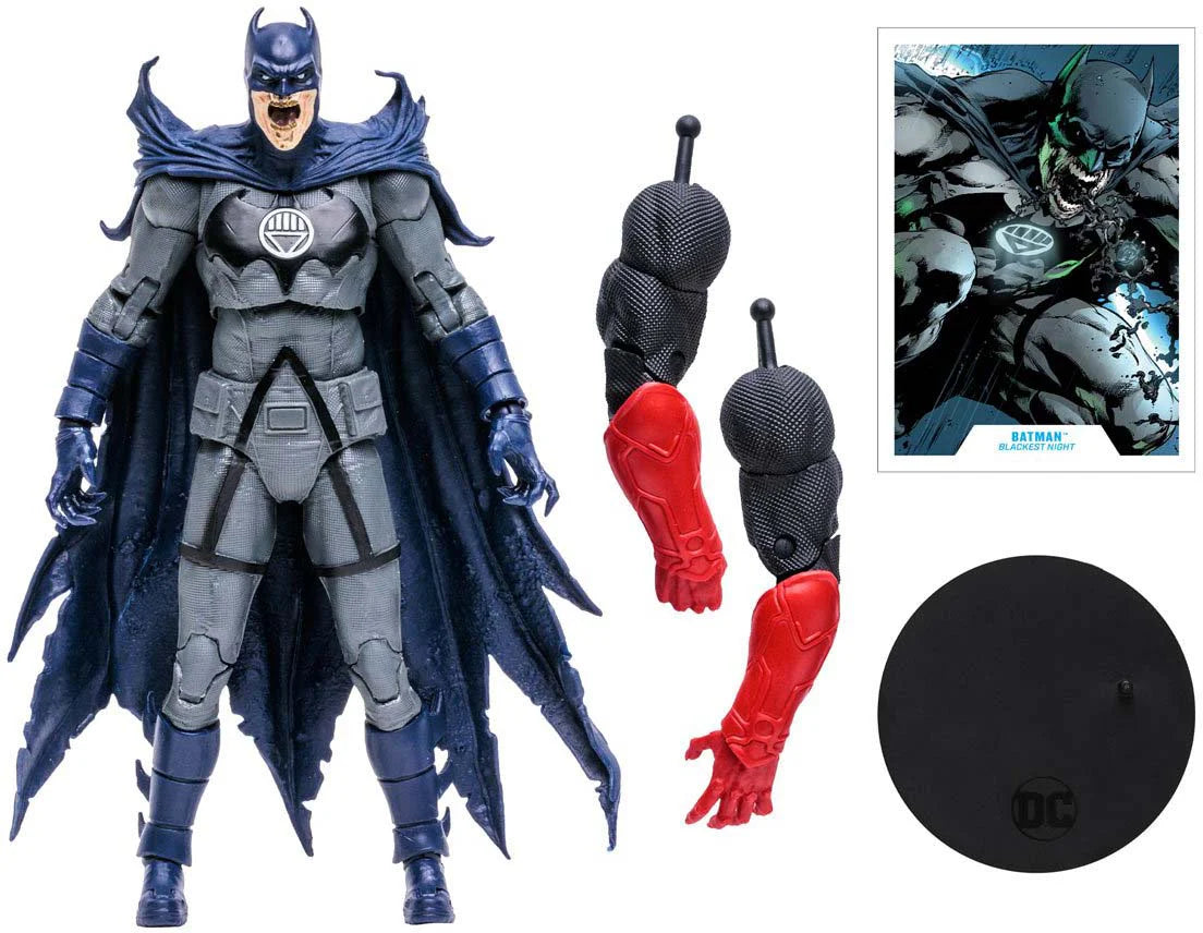Mcfarlane DC Build-A-Fig 7" Blackest Night Batman McFarlane Toys