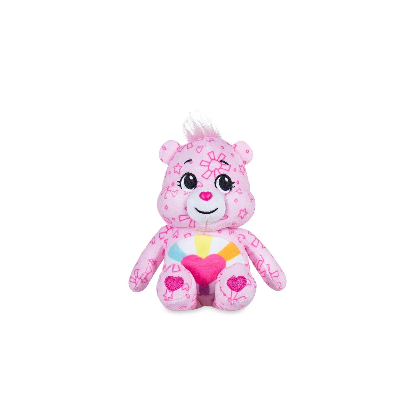 Care Bears 8 Inch Plush 4-Pack Treasure Box Wave 2 - Soft Huggable Material! For Kids 4 Years and up. Fashions for Home