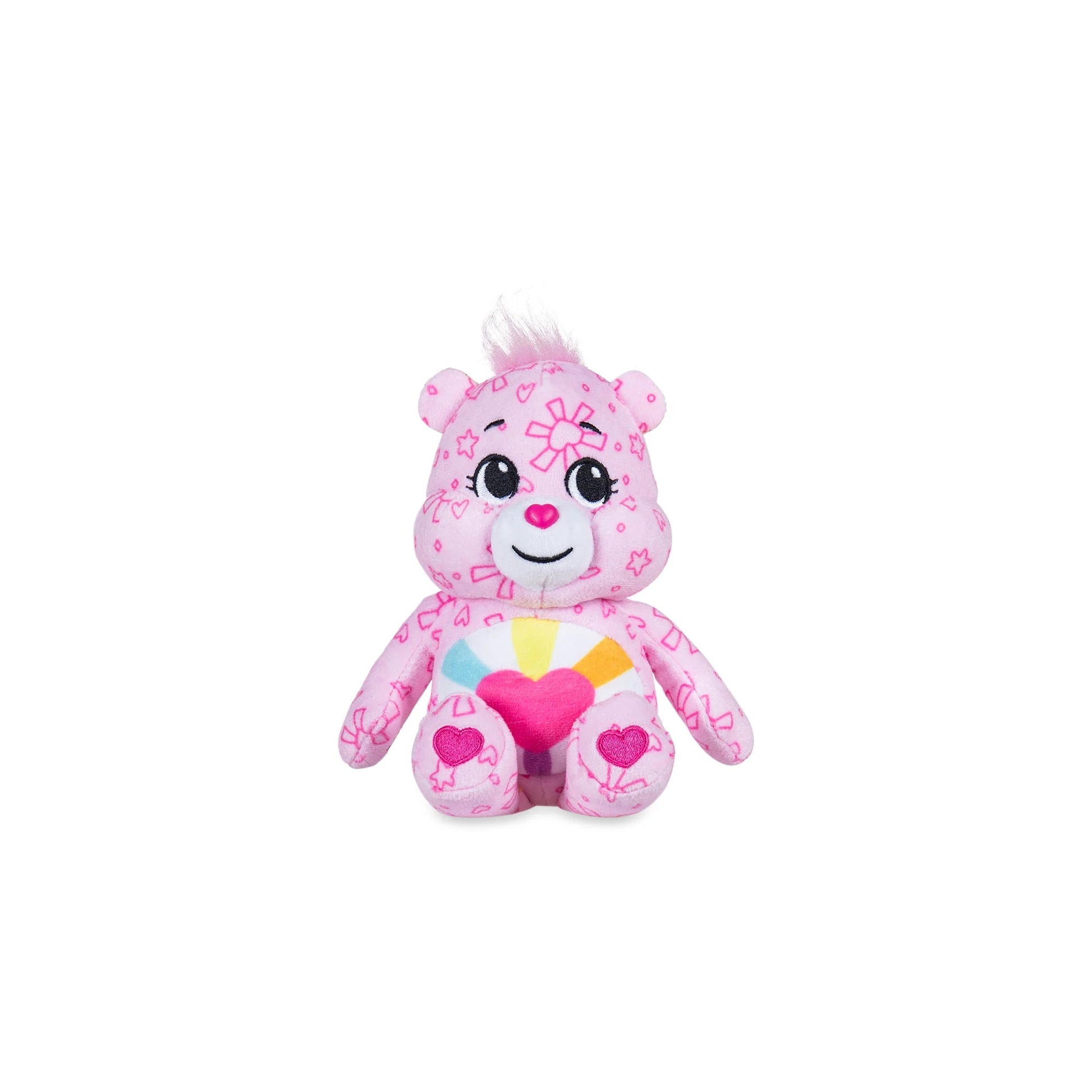 Care Bears 8 Inch Plush 4-Pack Treasure Box Wave 2 - Soft Huggable Material! For Kids 4 Years and up. Fashions for Home