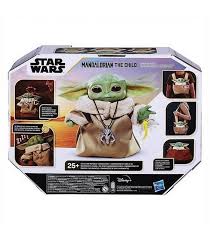 Star Wars The Child toy figure in packaging with multiple views on a white background