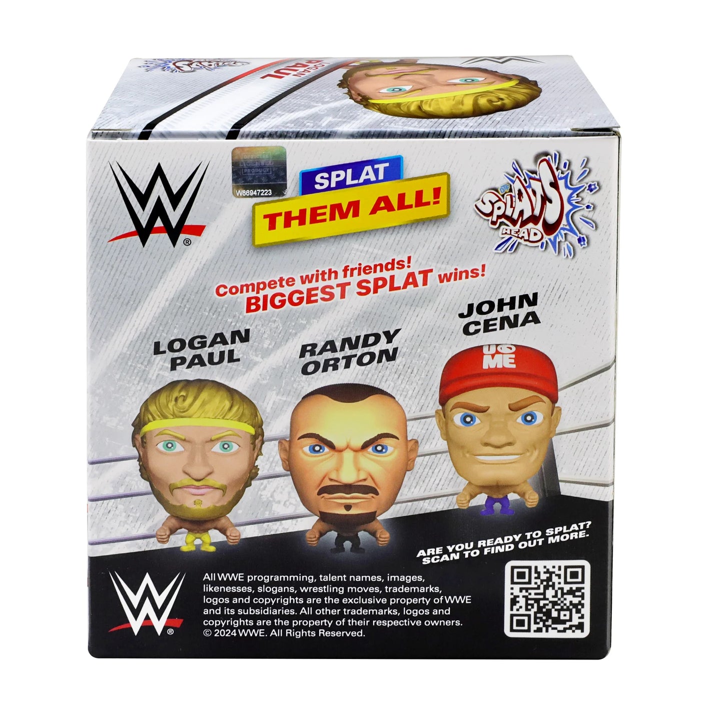 ToyMonster WWE Logan Paul Splats Head 11CM, Stretchy Action Figures, Ages 3 and up Fashions for Home