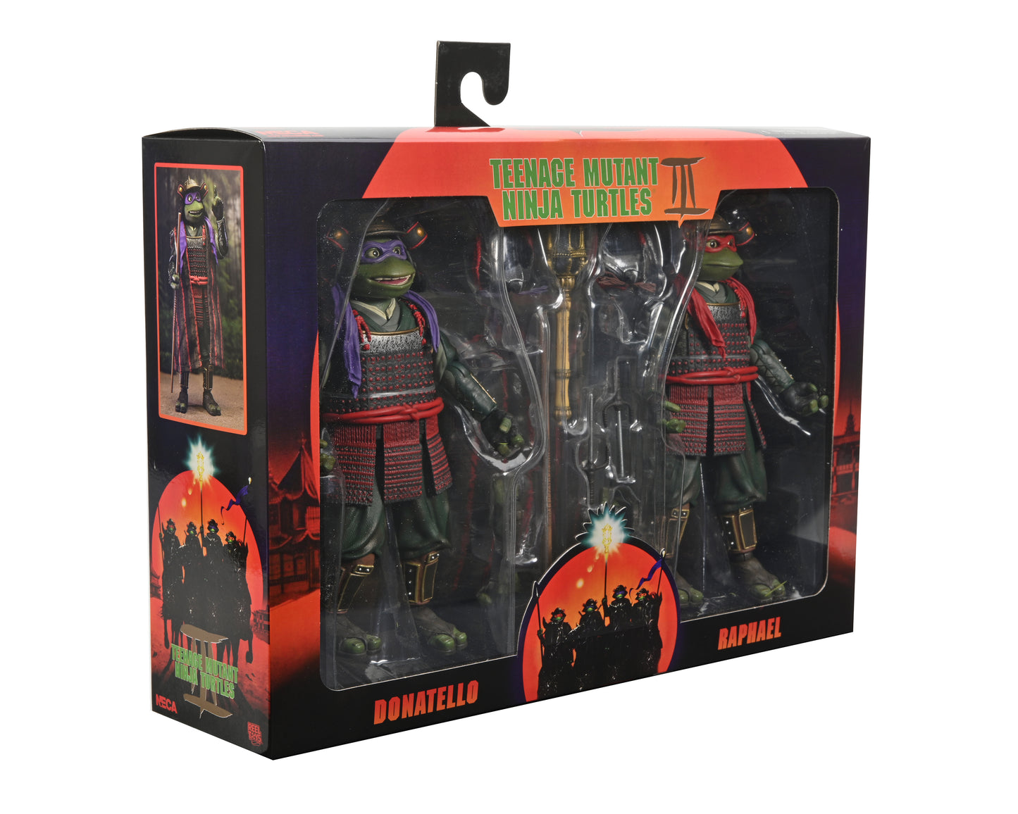 Teenage Mutant Ninja Turtles 3 (Movie) - Turtles in Time - 7" Scale Action Figures - Donatello & Raphael 2 Pack - Fashions for Home