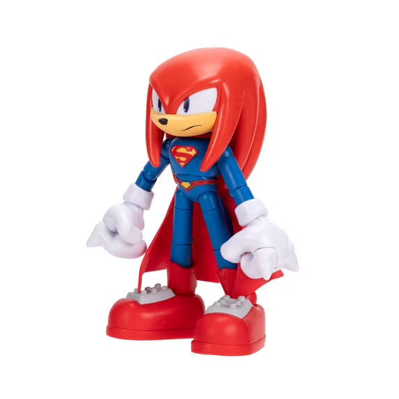 Sonic X DC Knuckles As Superman 5 inch Action Figure Fashions for Home