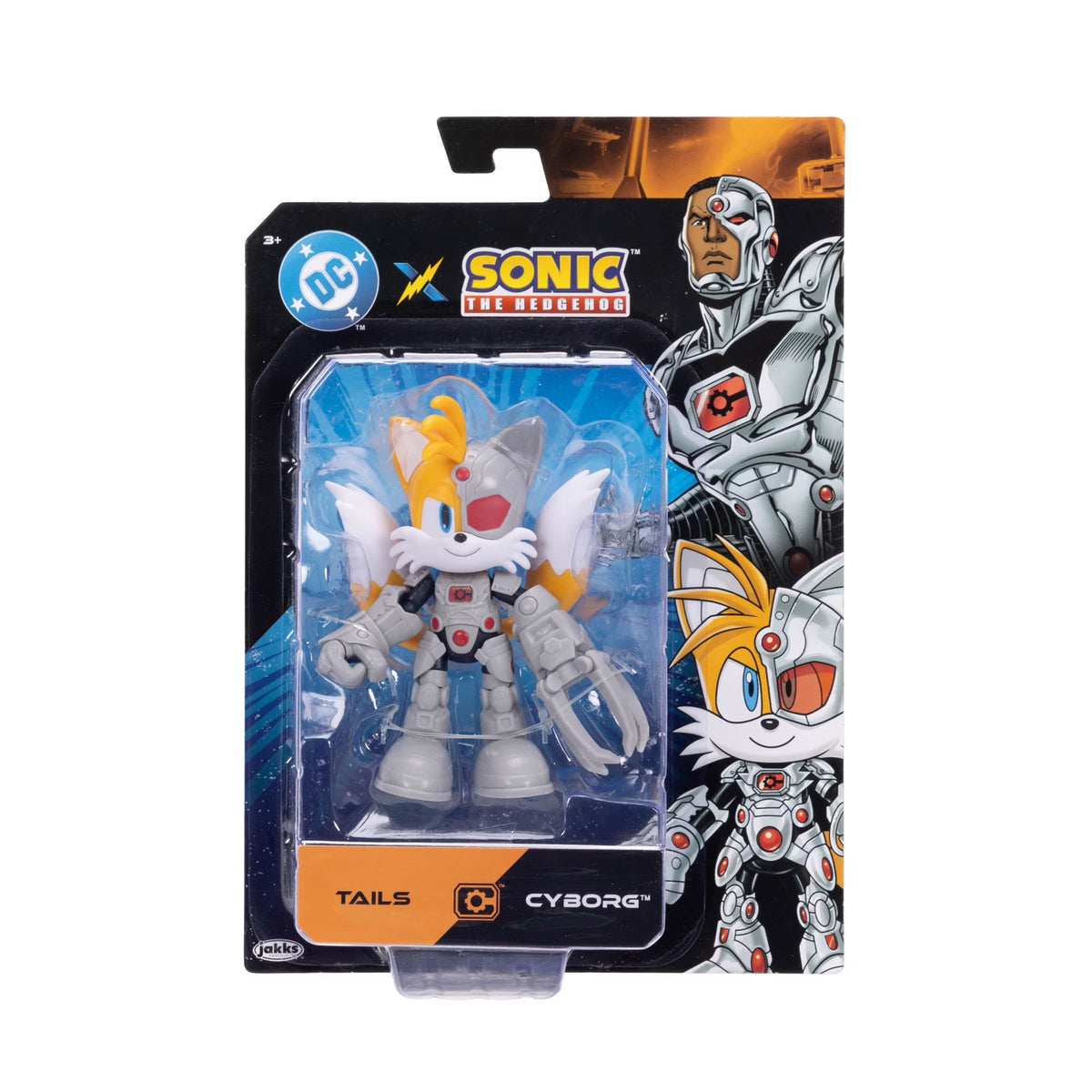 Sonic X DC Tails As Cyborg 5 inch Action Figure Fashions for Home