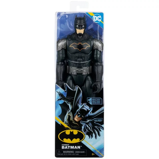 DC Comics  12-inch Combat Batman Action Figure  Kids Toys for Boys and Girls Ages 3 and Up Fashions for Home