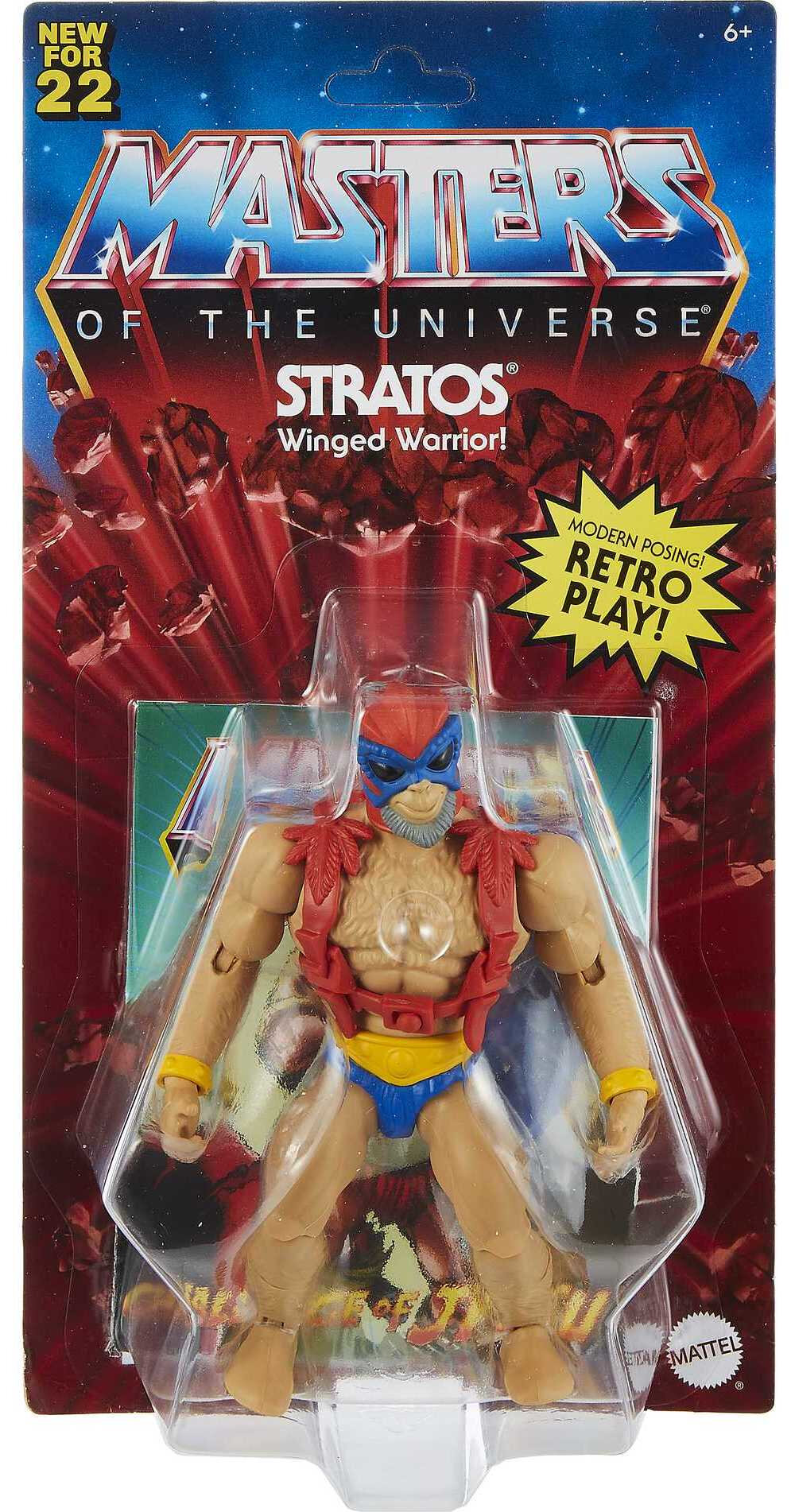 Masters of the Universe Origins Stratos Action Figure - Fashions for Home