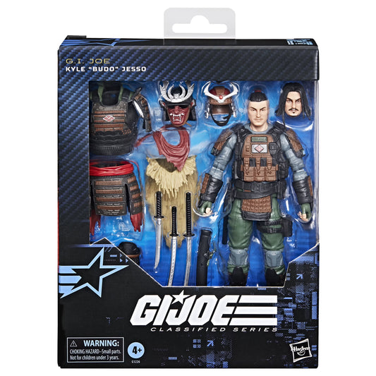 G.I. Joe Classified Series #174, Kyle "Budo" Jesso, 6” Samurai Action Figure Fashions for Home