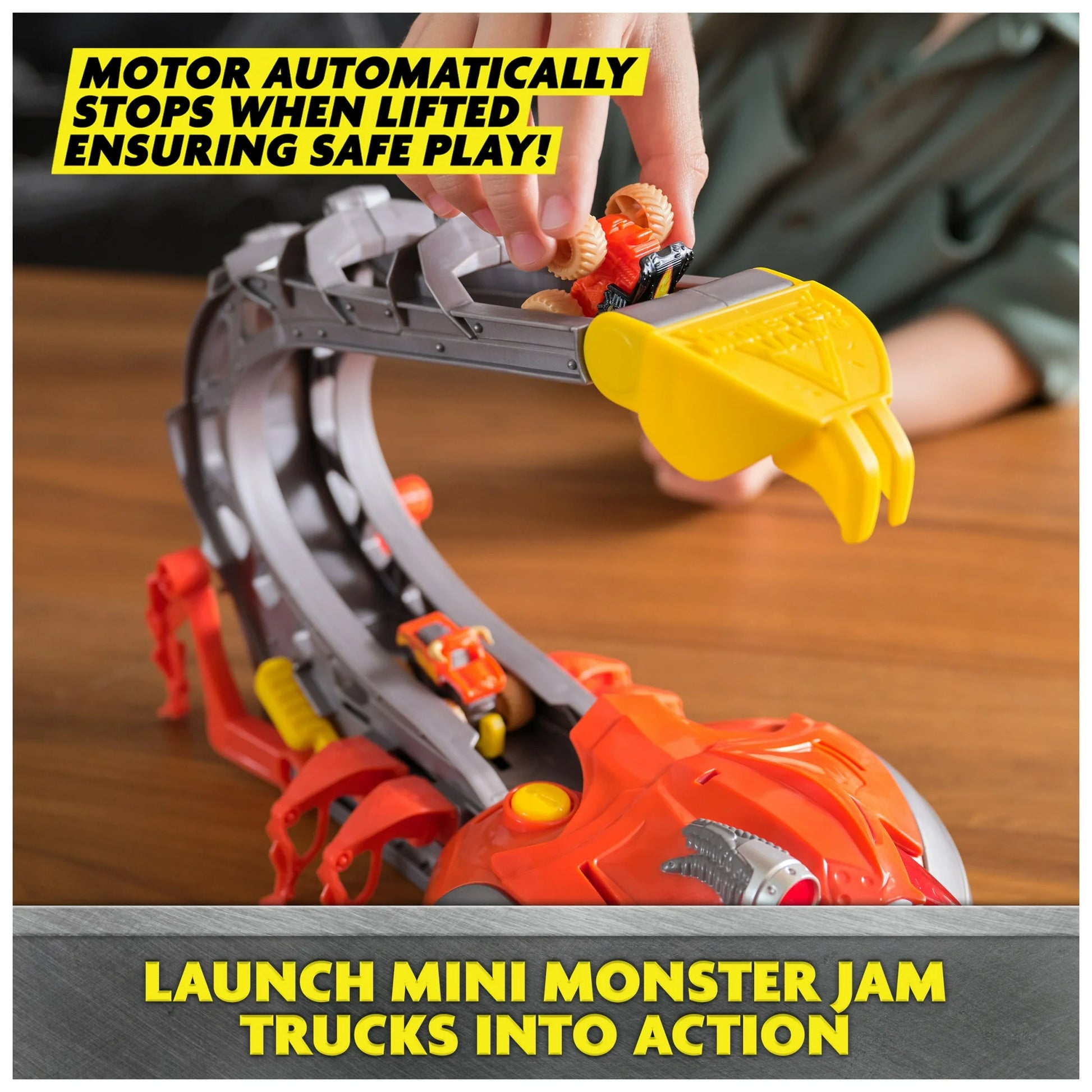 Monster Jam, El Toro Loco Venom Velocity Scorpion Playset, for Ages 3 and up (New) Fashions for Home