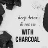 Pantene Deep Detox & Renew with Charcoal Silicone Free Shampoo 9.6 oz