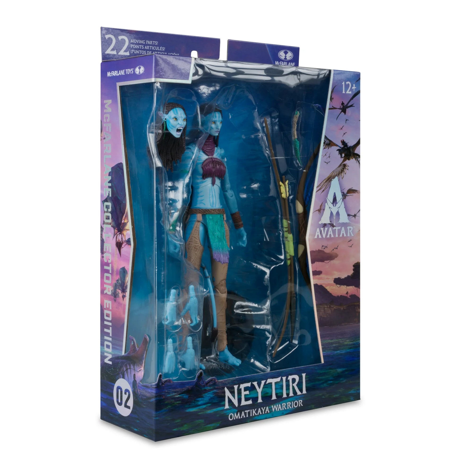 Avatar: Fire and Ash Neytiri (Omatikaya Warrior) 7" Action Figure Collector Edition - McFarlane Toys Fashions for Home
