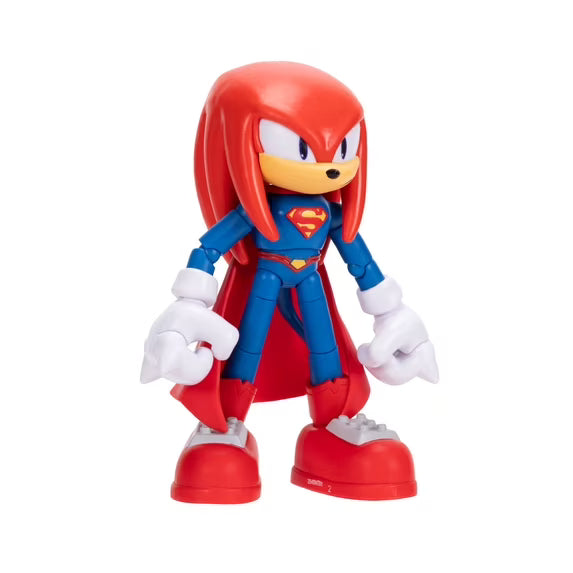 Sonic X DC Knuckles As Superman 5 inch Action Figure Fashions for Home