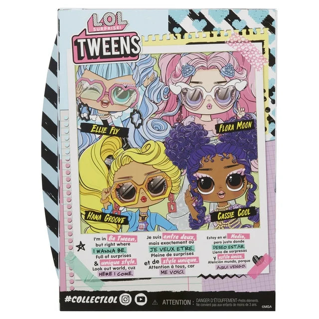 LOL Surprise Tweens Fashion Doll Ellie Fly with 10+ Surprises, Great Gift for Kids Ages 4+