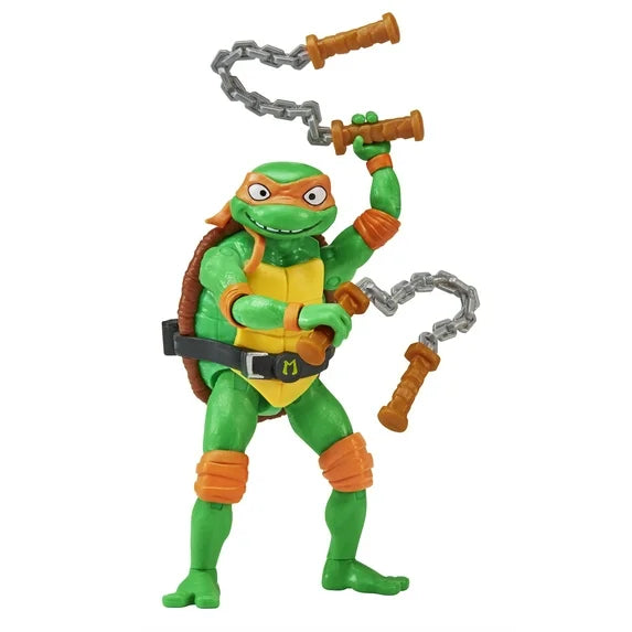 Teenage Mutant Ninja Turtles: Mutant Mayhem 4.25” Michelangelo Basic Action Figure by Playmates Toys Fashions for Home