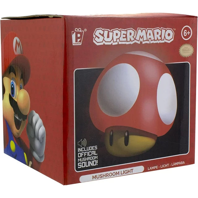 Nintendo Super Mario Mushroom LED Nightlight - Fashions for Home