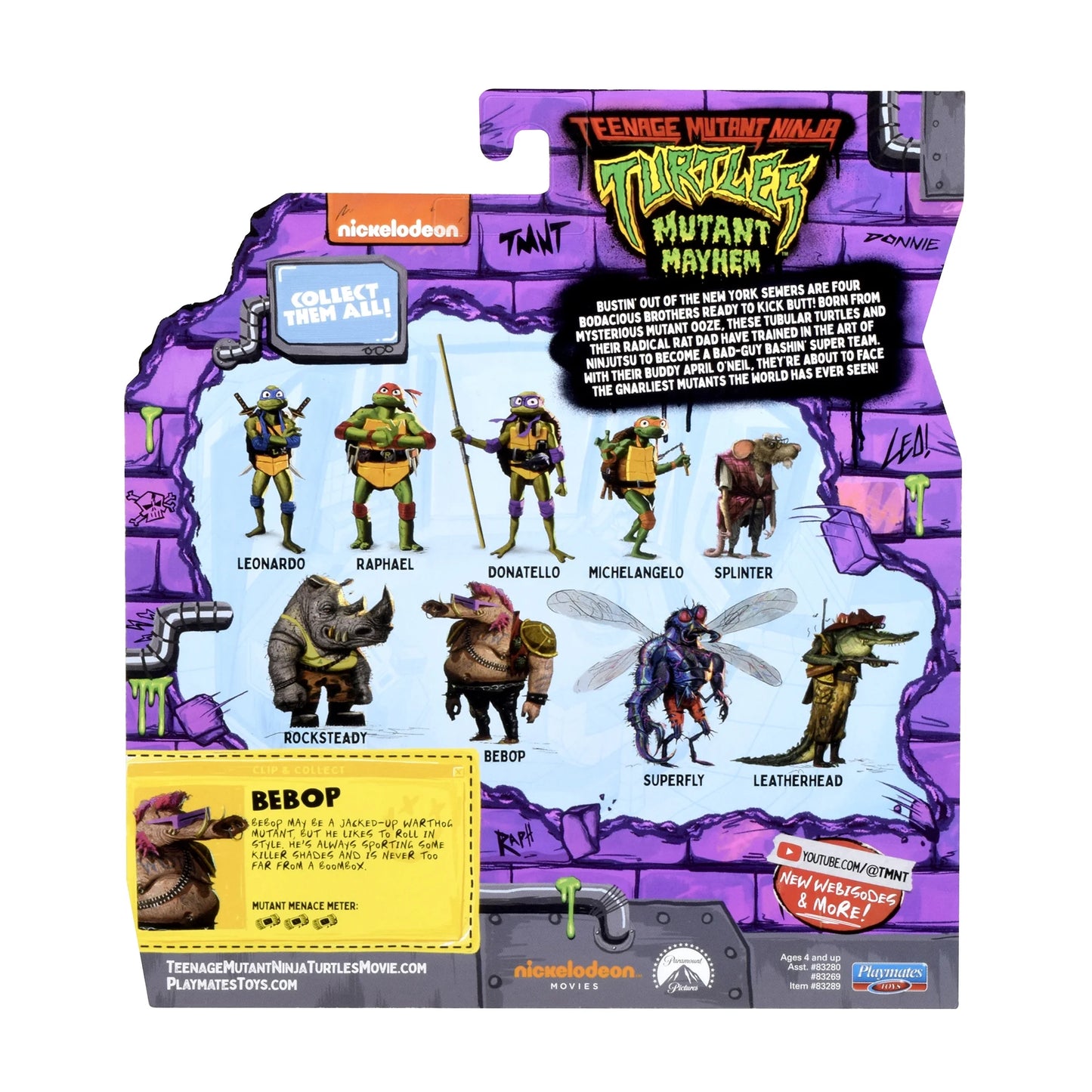Teenage Mutant Ninja Turtles Collectable Unisex All Ages Action Figure Sets, Multi Color, 0.8lb