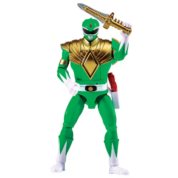 Power Rangers Re-Ignition 6" Action Figure Auto Morphin - Green Ranger Fashions for Home
