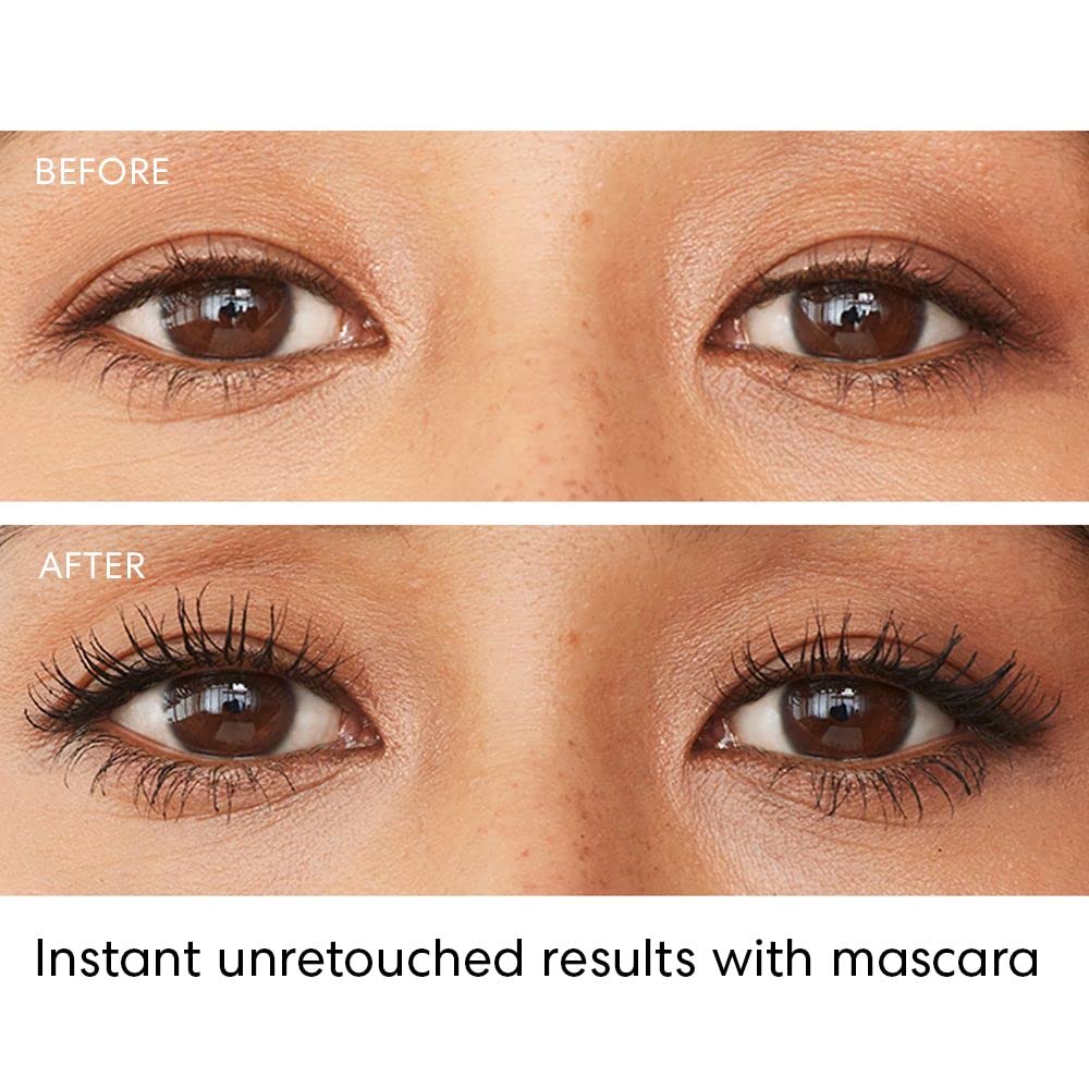 bareMinerals Strength & Length Serum-Infused Black Mascara 0.15 fl. oz - Fashions for Home