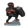Exquisite Gaming: Spider-Verse: Miles Morales - Marvel Original Mobile Phone & Gaming Controller Holder, Device Stand, Cable Guys, Marvel Licensed Figure