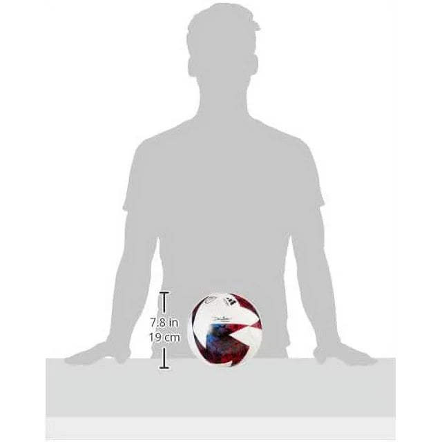 Adidas MLS Train Size 5 Sports Ball - White