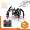 HEX BOTS Remote Control Tarantula, Rechargeable Robot Spider Toys for Kids, Adjustable Robotic Tarantula Spider, Robot Toys for Boys & Girls Ages 6 & Up
