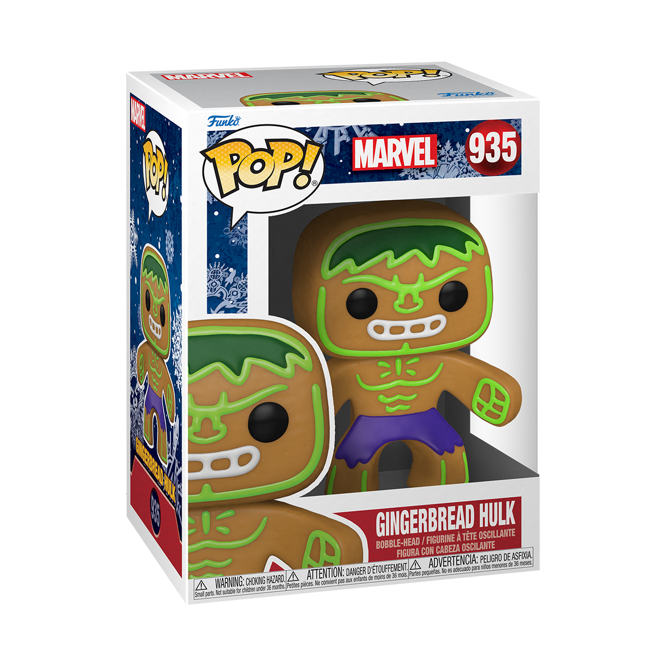 Funko Pop! Marvel: Holiday - Hulk Vinyl Bobblehead - Fashions for Home