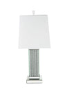 ACME Noralie Table Lamp, Mirrored & Faux Stones 40220