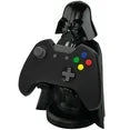 Exquisite Gaming: Star Wars: Darth Vader - Original Mobile Phone & Gaming Controller Holder, Device Stand, Cable Guys, Licensed Figure - Fashions for Home