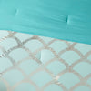 Metallic Comforter Set with Bed Sheets