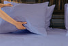 Luxurious Viscose from 100% Bamboo 2-Piece Pillowcase Set , Oeko-TEX Certified, Queen - Amethyst