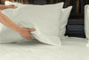 Luxurious Viscose from 100% Bamboo 2-Piece Pillowcase Set , Oeko-TEX Certified, Queen - Creme