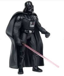 Star Wars Power of the Force Darth Vader with Lightsaber and Removable Cape Fashions for Home