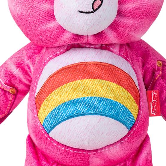 Care Bears – 9" Plush Denim Edition – Cheer Bear Fashions for Home