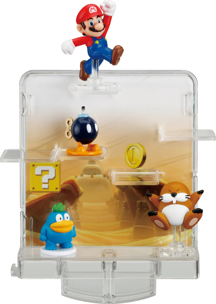Epoch Super Mario Balancing Game Plus Desert Stage Set Fashions for Home