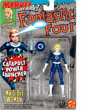 Marvel Super Heroes Fantastic Four Invisible Woman Action Figure Fashions for Home