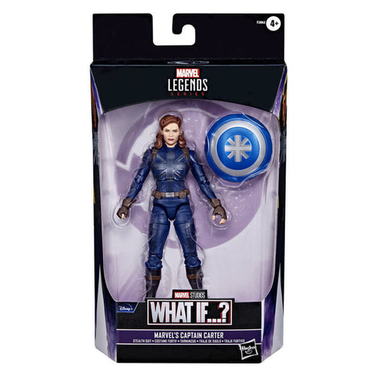 Hasbro Marvel Legends - What If? - Marvel's Captain Carter (Stealth Suit) Ages 4 and up. Fashions for Home