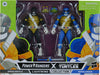 Power Rangers Teenage Mutant Ninja Turtles 6 Inch Action Figure Lightning Collection 2-Pack - Morphed Donatello and Morphed Leonardo