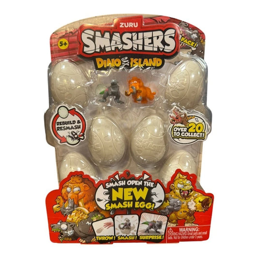 Zuru Smashers Dino Island Pack Smash Eggs Fashions for Home