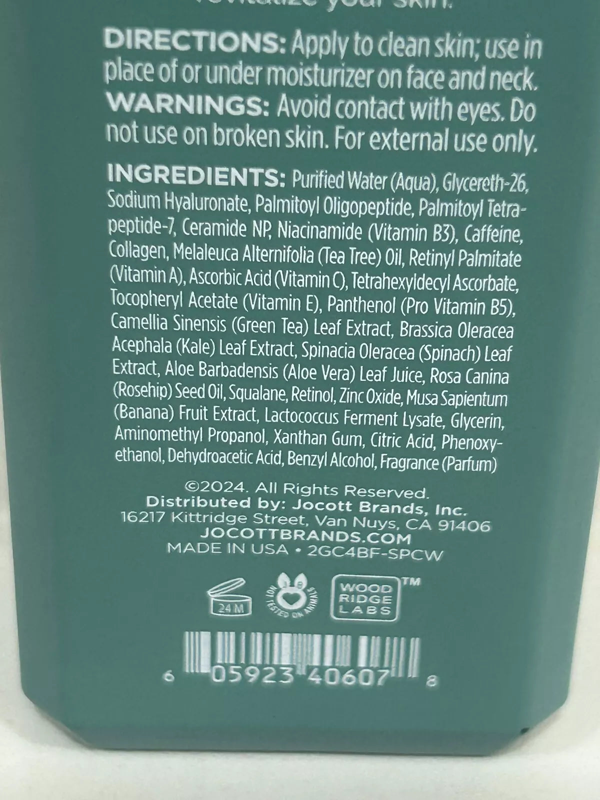 Pearlessence Revitalizing Facial Serum Collagen & Peptides 2 fl oz / 59 mL