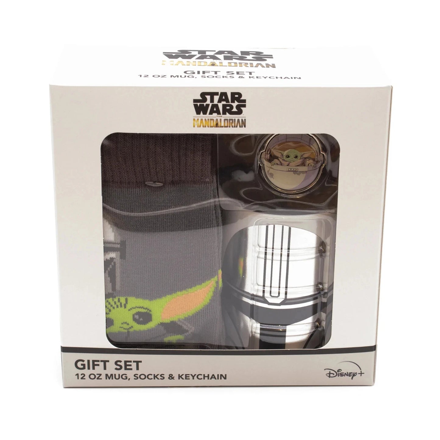 The Mandalorian Mug, Socks & Keychain Gift Set - Fashions for Home