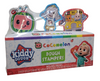 Cocomelon Kiddy Dough Set with 3 Count Tubs & 3 Figure Stampers