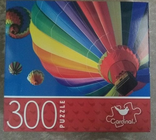 Cardinal Jigsaw Puzzles for Adults Kids 300 Piece 14 in x 11 in Hot Air Balloons Fashions for Home