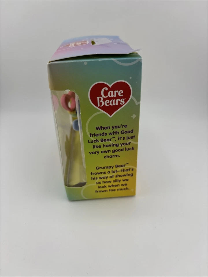 Care Bears Good Luck Bear & Grumpy Bear Mini Figure 2-Pack (Flocked) Fashions for Home