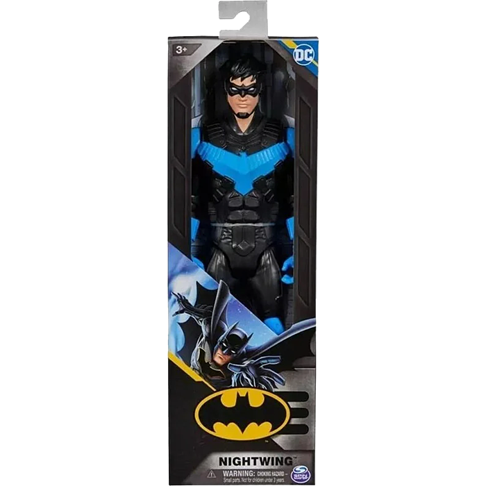 DC Comics, Nightwing Action Figure, 12-inch Super Hero Collectible Kids Toys for Boys and Girls, Ages 3+ - Fashions for Home