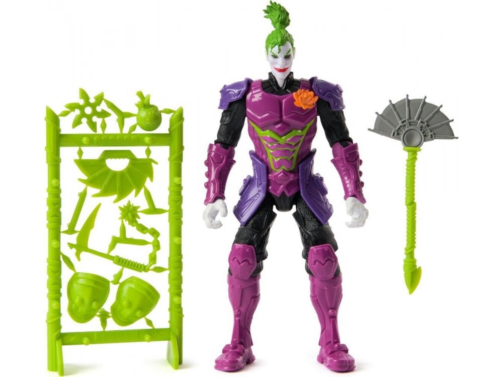 DC Comics, Batman Ninja Strike 6" The Joker Action Figure with Pop-Out Ninja Accessories Fashions for Home