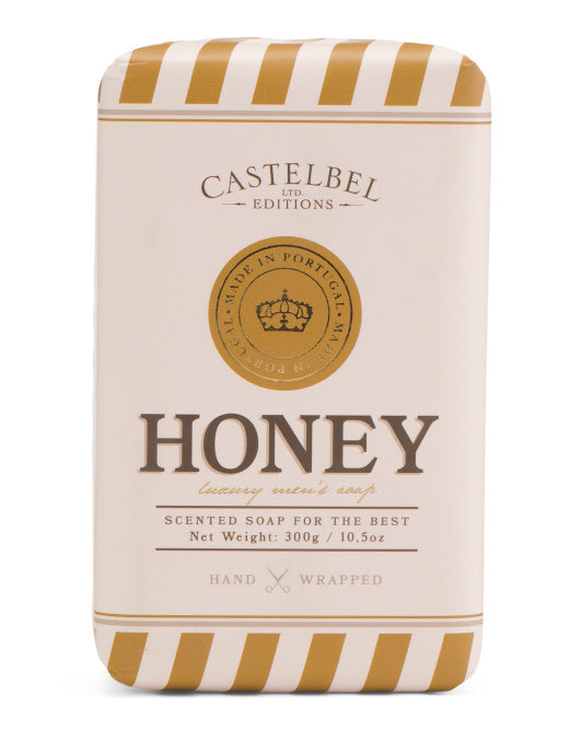 CASTELBEL 10.5oz Honey Scented Bar Soap CASTELBEL